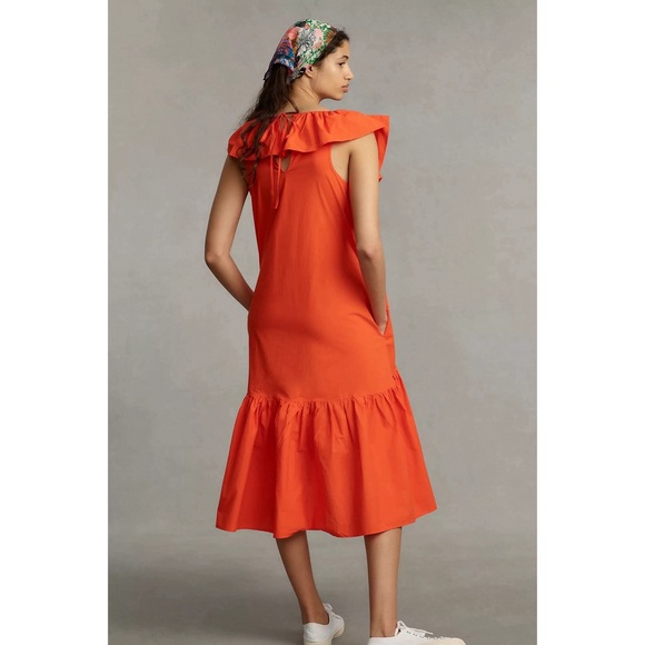 Anthropologie WHIT TWO Flouncy Ruffled Maxi Dress NWT SZ 1X - Picture 7 of 16